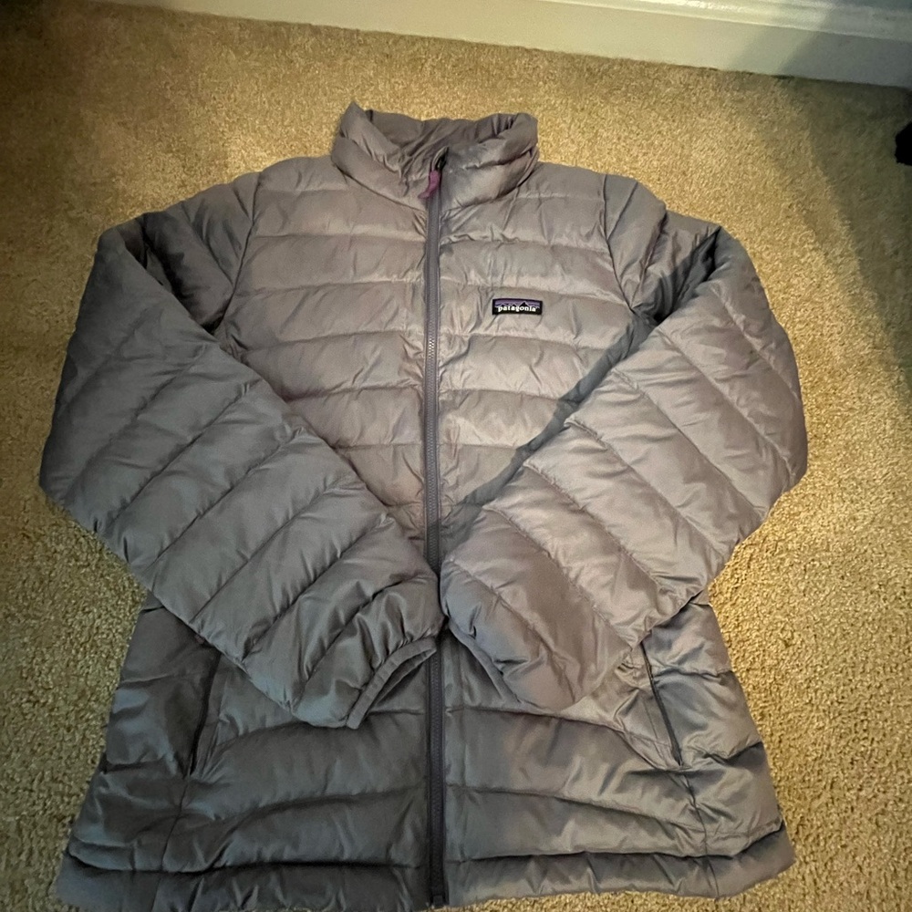 Lt purple kids Patagonia Down Sweater